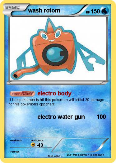 Pokemon wash rotom