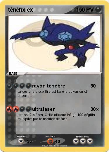 Pokemon ténéfix ex