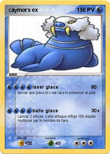 Pokemon caymors ex