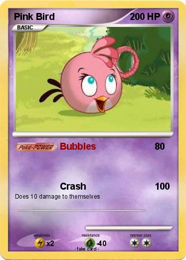 Pokemon Pink Bird