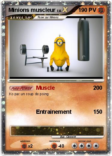 Pokemon Minions muscleur