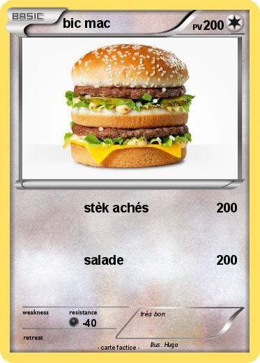 Pokemon bic mac