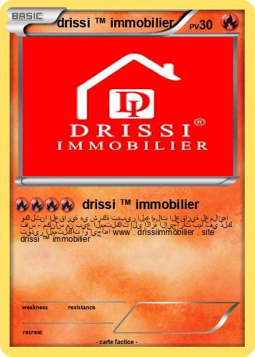 Pokemon drissi ™ immobilier