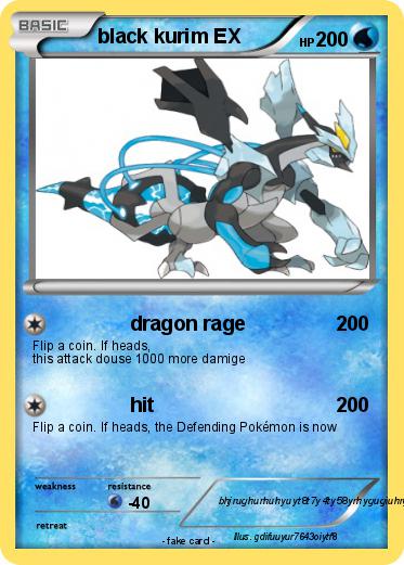 Pokemon black kurim EX