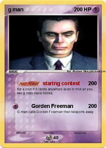 Pokemon g man