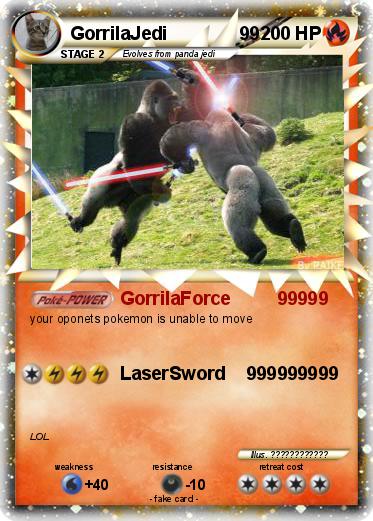 Pokemon GorrilaJedi              99