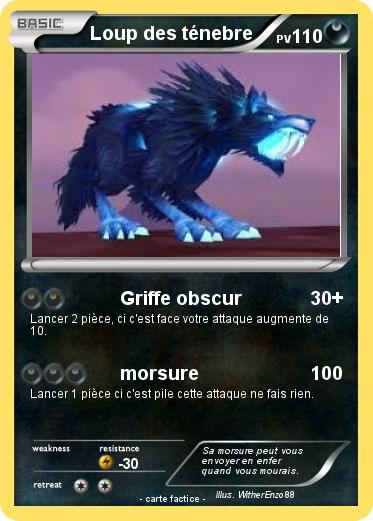 Pokemon Loup des ténebre