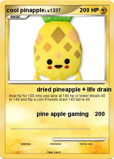 Pokemon cool pinapple