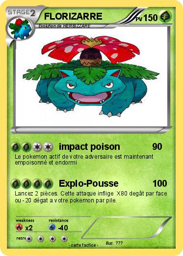 Pokemon FLORIZARRE