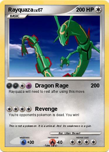 Pokemon Rayquaza