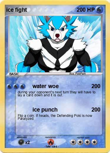 Pokemon ice fight