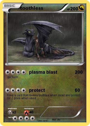 Pokemon toothless