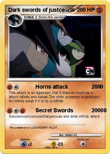 Pokemon Dark swords of justce