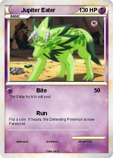 Pokemon Jupiter Eater