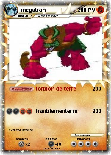 Pokemon megatron