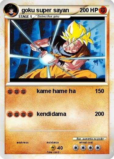 Pokemon goku super sayan