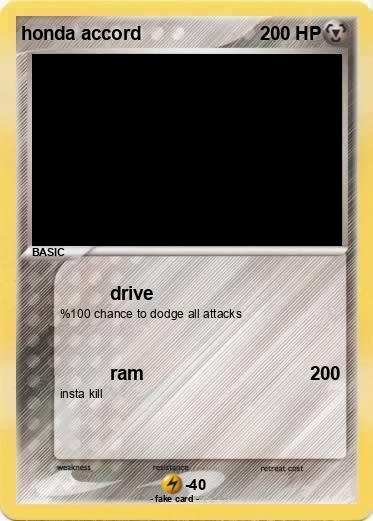 Pokemon honda accord