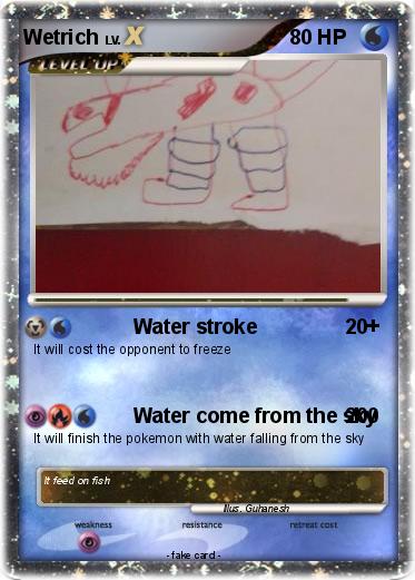 Pokemon Wetrich