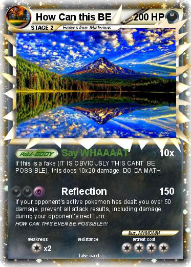 Pokemon How Can this BE