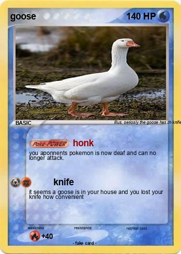 Pokemon goose