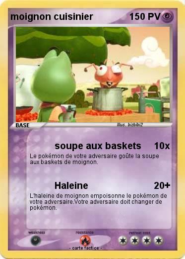 Pokemon moignon cuisinier