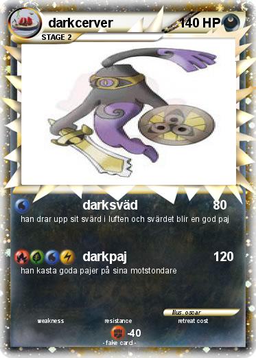 Pokemon darkcerver