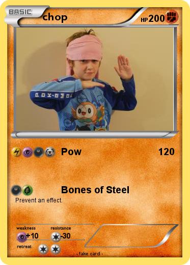Pokemon chop