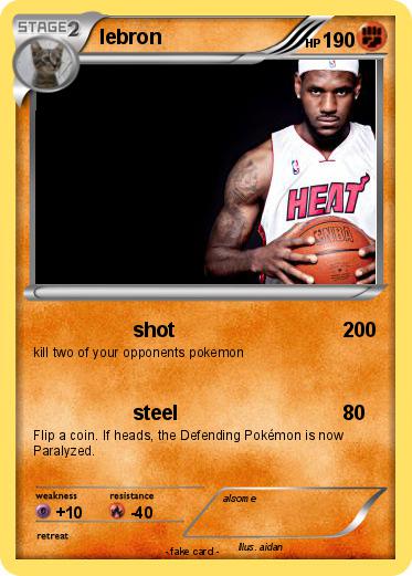 Pokemon lebron