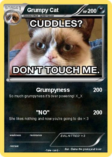 Pokemon Grumpy Cat