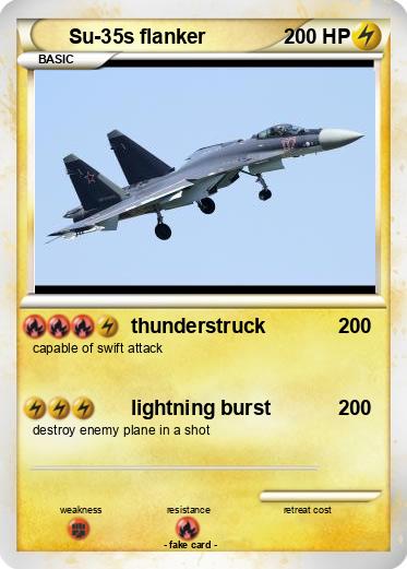 Pokemon Su-35s flanker