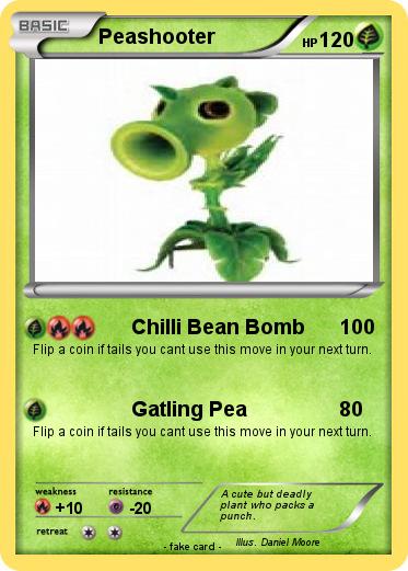 Pokemon Peashooter