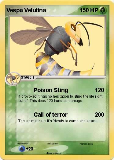 Pokemon Vespa Velutina