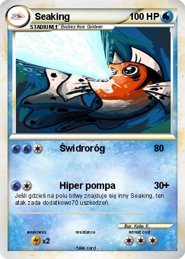 Pokemon Seaking
