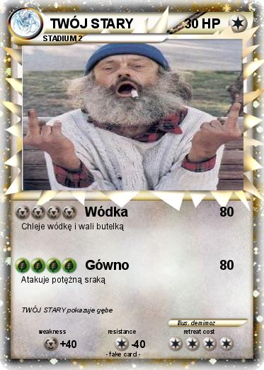 Pokemon TWÓJ STARY