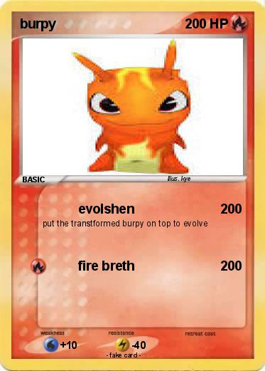 Pokemon burpy