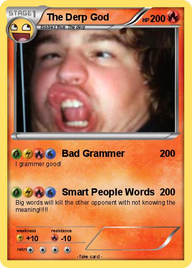 Pokemon The Derp God