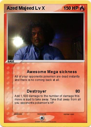 Pokemon Azed Majeed Lv X