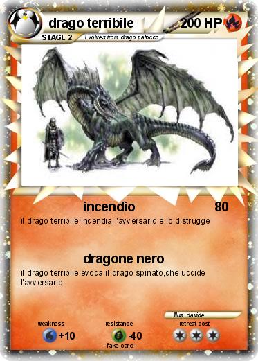 Pokemon drago terribile