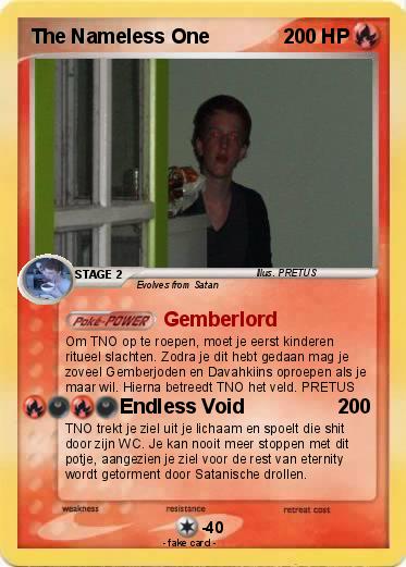 Pokemon The Nameless One