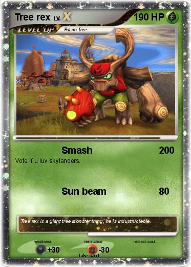 Pokemon Tree rex