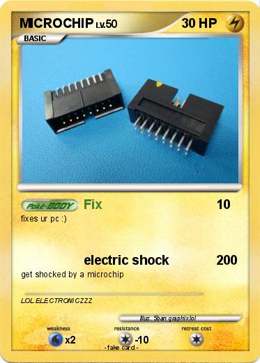 Pokemon MICROCHIP