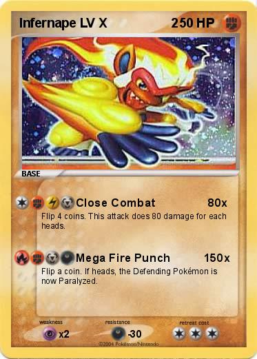 Pokemon Infernape LV X                  2