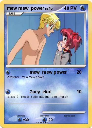 Pokemon mew mew  power