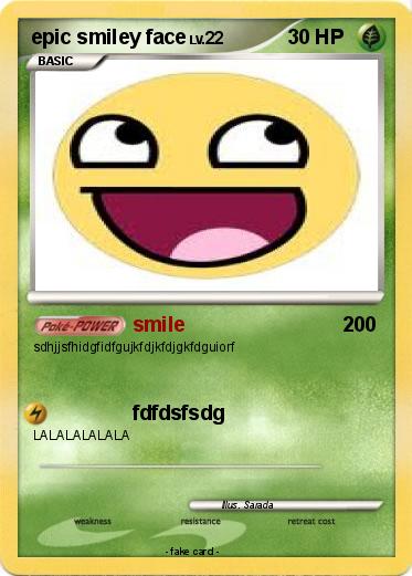 Pokemon epic smiley face