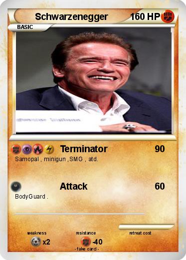 Pokemon Schwarzenegger