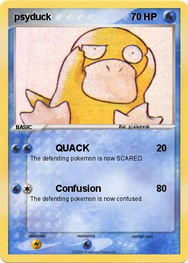 Pokemon psyduck
