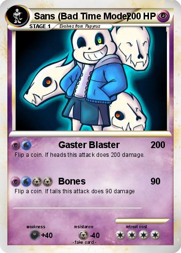Pokemon Sans (Bad Time Mode)