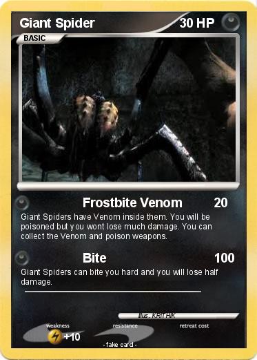 Pokemon Giant Spider
