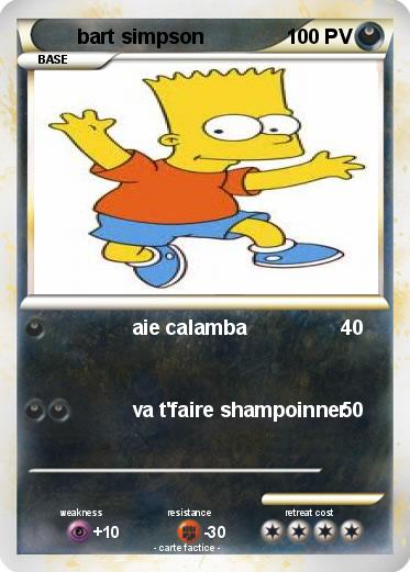 Pokemon bart simpson