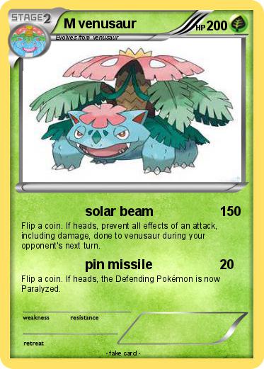 Pokemon M venusaur